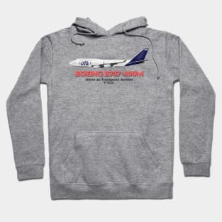 Boeing B747-400M - Union de Transports Aeriens Hoodie